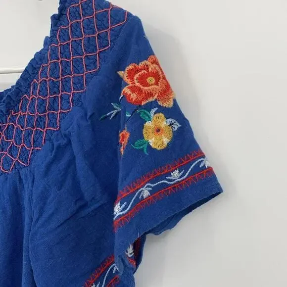 Miss Me Floral Embroidered Dress Women’s Size Small - Picture 7 of 8